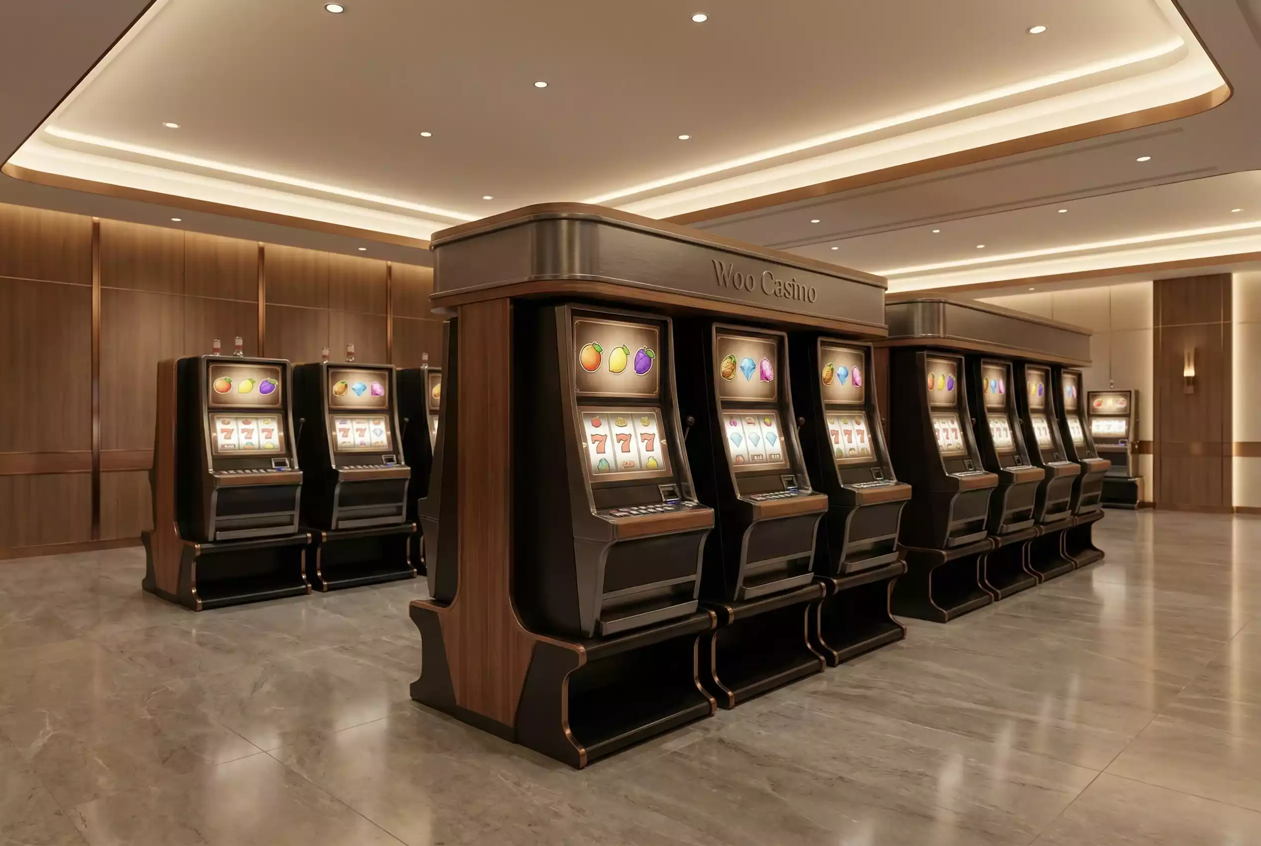 Various cryptocurrency options at Woo Casino